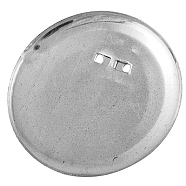 Iron Pins,  Platinum Color, about 36mm in diameter, 6mm thick(E043Y)