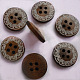 4-hole Flat Back Round Buttons(FNA160L)-1