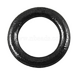 Alloy Linking Rings, Lead Free and Cadmium Free, Donut, Gunmetal, Size: about 14.5mm diameter, 2mm thick, hole: 10mm(EA499Y-B)