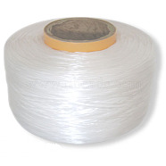 Flat Elastic Crystal String, Elastic Beading Thread, for Stretch Bracelet Making, White, 0.8mm thick, about 4429.13 yards(4050m)/roll(EB0.8mm014)