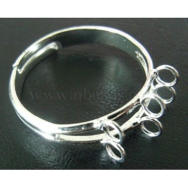 Brass Loop Ring Bases(EC157-S)-1