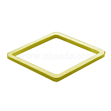 Golden Rhombus Brass Links