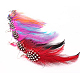 Fashion Feather Earring(EJEW-D008-60)-1