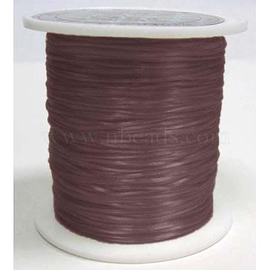 0.8mm Brown Elastic Fibre Thread & Cord