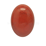 Red Jasper Cabochons, Oval, Red, 40x30x8mm(G-N211-51)
