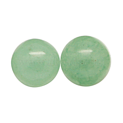 Green Aventurine Cabochons, Half Round/Dome, 30x7mm(G-N201-19)