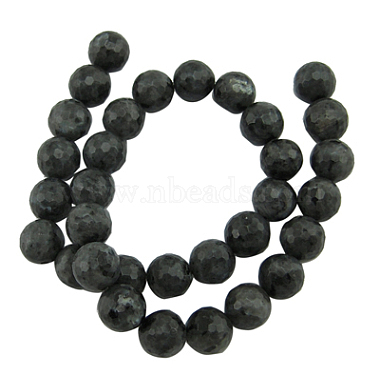 Natural Larvikite Beads Strands(G868-102)-2