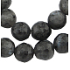 brins de perles de larvikite naturelles(G866-102)-1