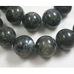 Natural Larvikite Beads Strands, Round, 14mm(GSR14mmC128)