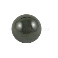 Magnetic Synthetic Hematite Beads, Gemstone Sphere, No Hole/Undrilled, Round, 20mm(IM018)