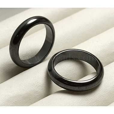Black Ring Non-magnetic Hematite Pendants