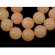 Chapelets de perles en jade jaune naturel(JBR8mm-3)-1