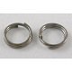 Железные разрезные кольца(JRBD6mm)-1