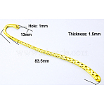 Tibetan Style Bookmarks, Zinc Alloy, Golden, Lead Free & Cadmium Free, 84x14x1.5mm, Hole: 1.6mm(K092Z011)