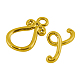 Brass Bar & Ring Toggle Clasps(KK711-NFG)-1