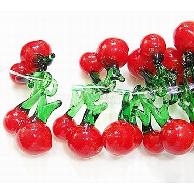 Handmade Lampwork Pendants(LAMP-B188-4)-1