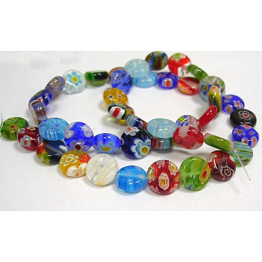 Handmade Millefiori Glass Beads Strands(LK07)-2