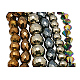 Electroplate Glass Bead Strands(M-CSM019)-1