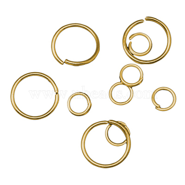 Golden Round Iron Jump Ring