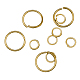 Iron Jump Rings and Split Rings(M-JR001Y-G)-1