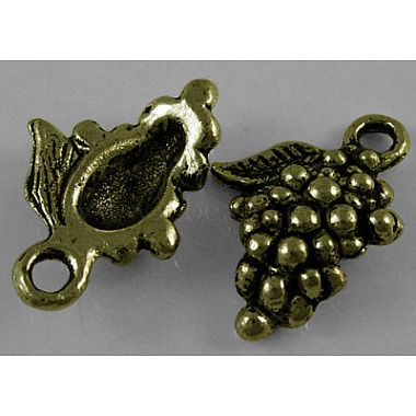 Antique Bronze Fruit Alloy Pendants