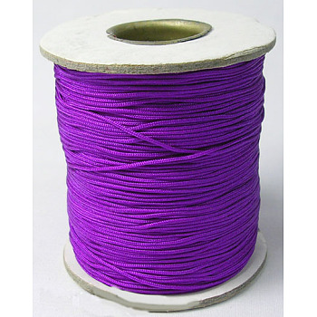 Nylon Thread, Dark Orchid, about 0.8mm in diameter, about 120m/roll