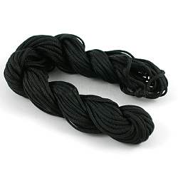 Nylon Thread, Black, 1.5mm in diameter, about 18m long(NT1.5mm024)