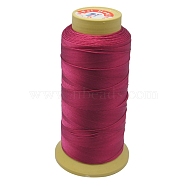 Nylon Sewing Thread, 12-Ply, Spool Cord, Medium Violet Red, 0.6mm, 150yards/roll(OCOR-N12-14)