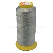 Nylon Sewing Thread, 3-Ply, Spool Cord, Gray, 0.33mm, 1000yards/roll(OCOR-N3-27)