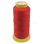 Nylon Sewing Thread, 6-Ply, Spool Cord, Red, 0.43mm, 500yards/roll(OCOR-N6-3)
