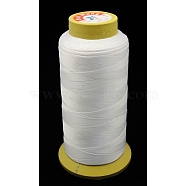Nylon Sewing Thread, 9-Ply, Spool Cord, White, 0.55mm, 200yards/roll(OCOR-N9-1)