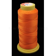Nylon Sewing Thread, 9-Ply, Spool Cord, Orange, 0.55mm, 200yards/roll(OCOR-N9-10)