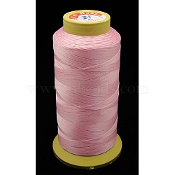 Nylon Sewing Thread, 12-Ply, Spool Cord, Pearl Pink, 0.6mm, 150yards/roll(OCOR-N12-16)