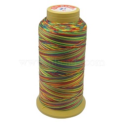Nylon Sewing Thread, 12-Ply, Spool Cord, Colorful, 0.6mm, 150yards/roll(OCOR-N12-30)