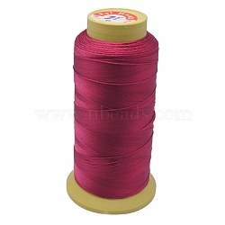 Nylon Sewing Thread, 3-Ply, Spool Cord, Medium Violet Red, 0.33mm, 1000yards/roll(OCOR-N3-14)