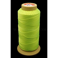 Nylon Sewing Thread, 9-Ply, Spool Cord, Lawn Green, 0.55mm, 200yards/roll(OCOR-N9-4)