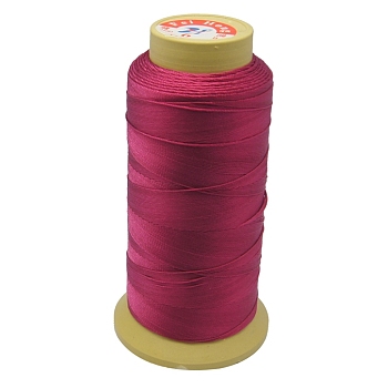 Nylon Sewing Thread, 12-Ply, Spool Cord, Medium Violet Red, 0.6mm, 150yards/roll