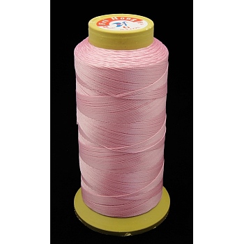 Nylon Sewing Thread, 12-Ply, Spool Cord, Pearl Pink, 0.6mm, 150yards/roll