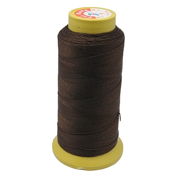 Nylon Sewing Thread, 12-Ply, Spool Cord, Coconut Brown, 0.6mm, 150yards/roll