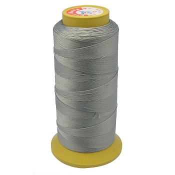 Nylon Sewing Thread, 3-Ply, Spool Cord, Gray, 0.33mm, 1000yards/roll