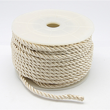 4mm Beige Polyacrylonitrile Fiber Thread & Cord