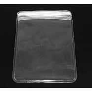 Plastic Zip Lock Bags, Resealable Packaging Bags, Top Seal Thick Bags, Rectangle, 10.5x7cm, Unilateral Thickness: 9.8 Mil(0.25mm)(OPP41-1)