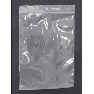 Plastic Zip Lock Bags, Resealable Packaging Bags, Top Seal, Self Seal Bag Thick Bags, Rectangle, Clear, 7cmx10cm, Unilateral Thickness: 2.1 Mil(0.055mm)(OPP49)