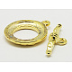 Brass Toggle Clasps(PALLOY-B900-G)-2
