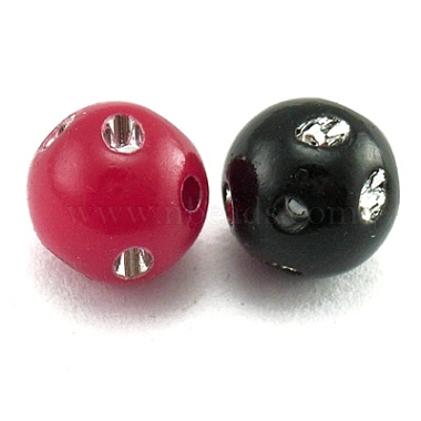 Opaque Acrylic Beads(PB21P9639M)-2