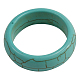 Synthetical Howlite Wide Band Ring(PJR049-3)-1