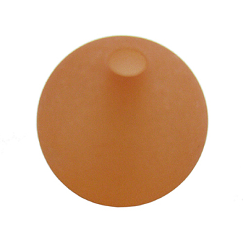 Round Transparent Acrylic Beads, Frosted, Orange, 8mm, Hole: 1.5mm, about 1800pcs/500g