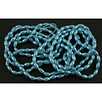 Acrylic Beads, Imitation Pearl Style, Sky Blue, about 4mm wide, 8mm long, hole: 1mm, 7000pcs/500g(PL652-7)