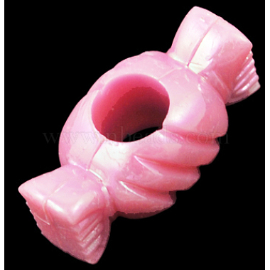 18mm Pink Candy Acrylic Beads