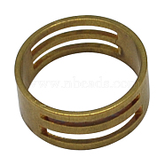 Brass Rings, Assistant Tool, for Buckling, Open and Close Jump Rings, Antique Bronze, 7x18x1mm(PT-S036)